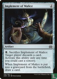 Implement of Malice