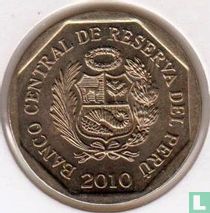 Peru 1 nuevo sol 2010 "Tumi de Oro"