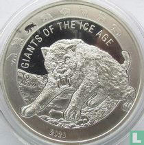 Ghana 5 cedis 2020 "Giants of the Ice Age - Machairodontinae"