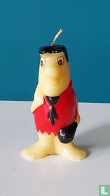 Fred Flintstone kaars  