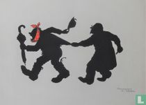 Zahnarzt Scherenschnitt