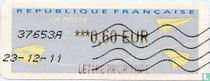 Vending machine stamp