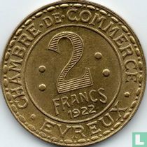 Evreux 2 francs 1922