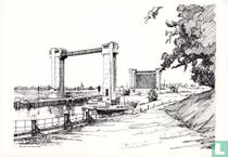 LITH, Stuwen- en sluizencomplex in de Maas