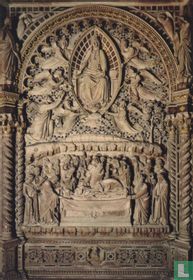 Tabernacolo di. A. Orcagna . Morte e Assunzione della Vergine