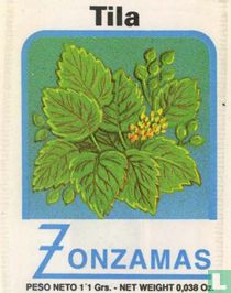 Zonzamas tea bags catalogue