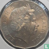 Australien 50 Cent 2012 (Typ 2) "Year of the Dragon"