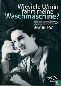 Bewag "Wieviele U/min fährt meine Waschmachine?"