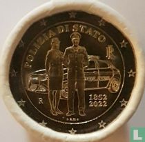 Italy 2 euro 2022 (roll) "170th anniversary Foundation of the Italian National Police"