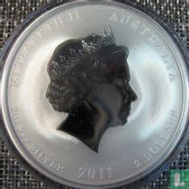 Australië 2 dollars 2011 (kleurloos) "Year of the Rabbit"