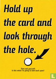 Kilroy travels "Hold up the card..."