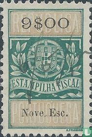 fiscaal Portugal 9,00 esc