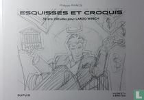 Esquisses et Croquis-30 ans d'études pour Largo Winch