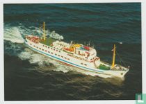 MS Seute Deern resort ship Postcard