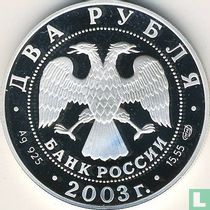 Russland 2 Rubel 2003 (PP) "Aries"