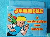 Jommeke 4 versierstiften voor kaarsen