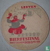 Perle Caulier / Leuven bierfestival 1956