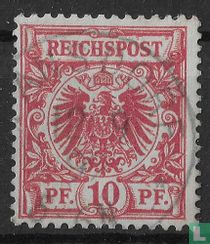 Eagle in oval, Reichspost