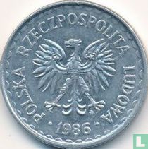 Pologne 1 zloty 1986 acheter