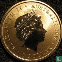 Australien 1 Dollar 2015 (Typ 2) "Year of the Goat"