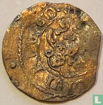 Riga 1 solidus 1660 (misstrike)
