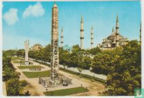 The Blue Mosque and Saint Sophia Istanbul Turkey Postcard