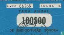 Radiodifusao 100$00