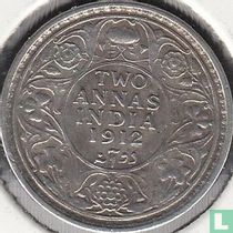 Britisch-Indien 2 Anna 1912 (Bombay)