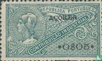 Contribuição industrial 0$05