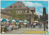 Italienische Dörfchen - Italian village - Historisches Dresden - Saxony Germany Postcard