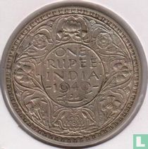 Inde britannique 1 rupee 1940