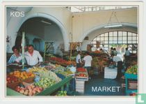 Kos - Cos - Market - Greece Postcard