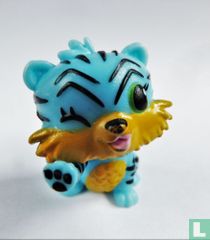 Tigre de la jungle (bleu)