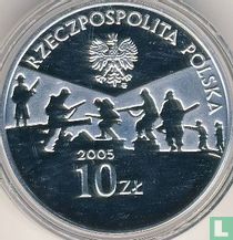 Poland 10 zlotych 2005 (PROOF) "60th anniversary End of World War II"