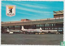 Airport Aerodromes Aviation Airplane Berlin Zentralflughafen Tempelhof Postcard