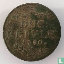 Clèves 1 duit 1750