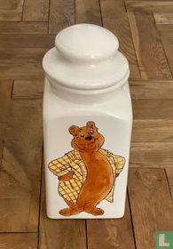 Aardewerk koekjespot