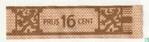 Prijs 16 cent - (Achterop nr. 896)