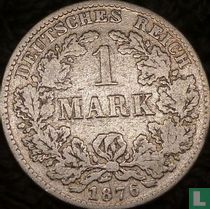 Duitse Rijk 1 mark 1876 (H)