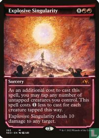Explosive Singularity