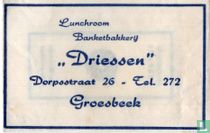 Lunchroom Banketbakkerij "Driessen"