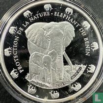 Benin 1000 francs 2015 (PROOFLIKE) "Elephant of Benin"