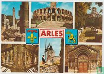 Arles, Le théâtre antique, Les arènes, Les Alyscamps, Le cloître Saint-Trophime, Le moulin de Daudet, Saint-Trophime