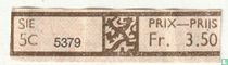 Sie 5 C 5379 - Prix-Prijs Fr. 3.50