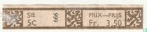 Sie 5C 666 - Prix-Prijs Fr. 3.50