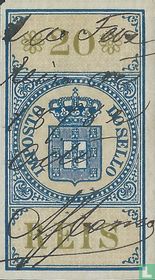 Imposto do sello 20 Reis