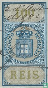 Imposto do sello 100 Reis