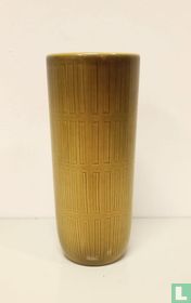 Vase 711 - Ocre jaune avec motif