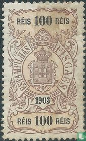 Imposto do sello 100 Reis
