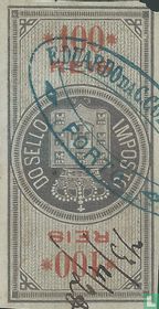 Imposto do sello 100 Reis